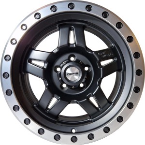 Nano 5942 Matt Black polished 8,5x17 5x120 ET0 CB65.1 60° 1130 kg BK5942BP-520-785-0