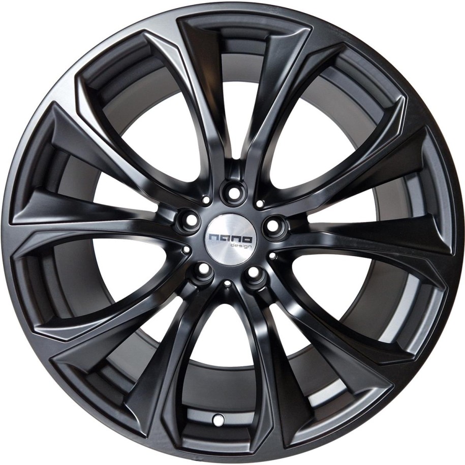 Nano 5736 Matt Black 10x20 5x120 ET35 CB74.1 60° 815 kg BK5736MB-520-010-35
