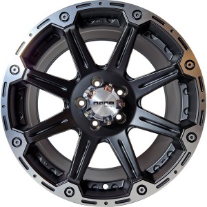 Nano BK717 Matt Black polished 8,5x18 5x120 ET20 CB65.1 60° 765 kg BK717BP-520-885-20