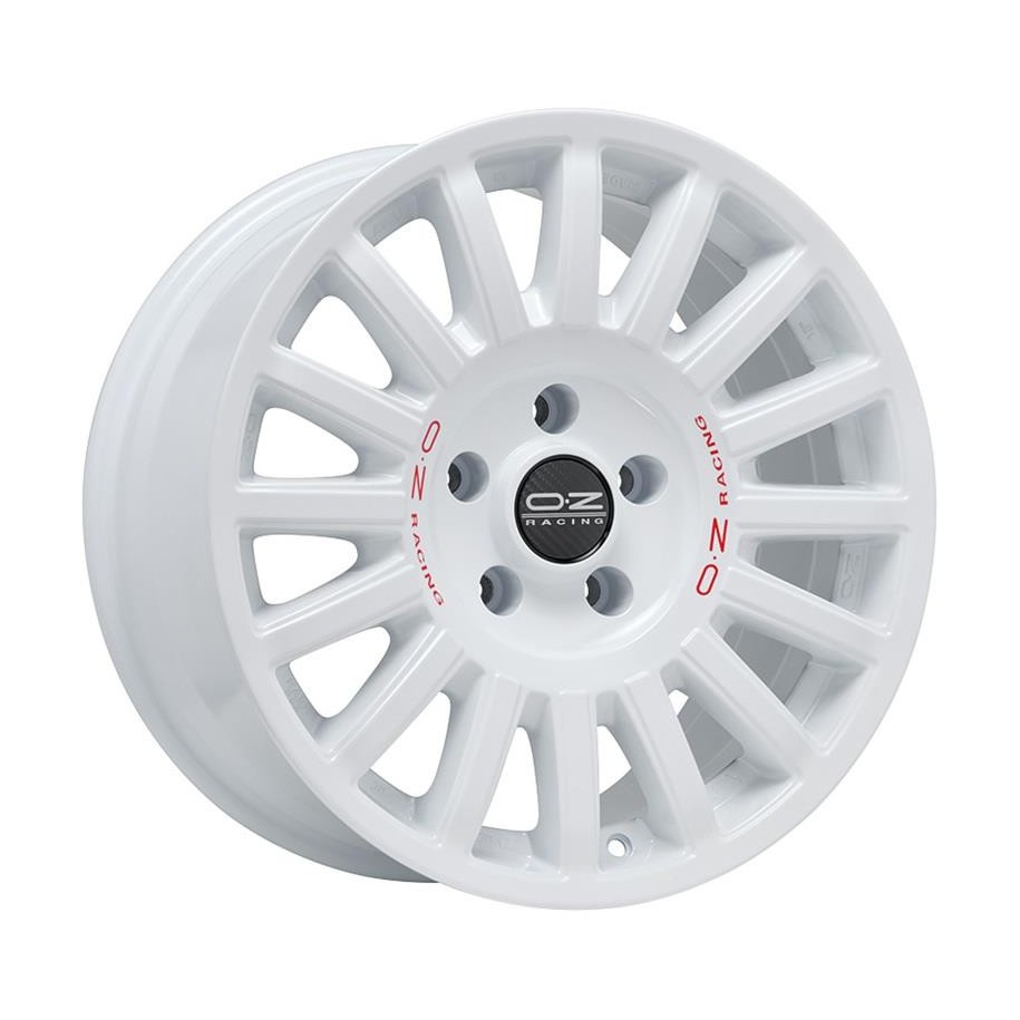 OZ Racing Rally Raid Race White Red Lettering 8,5x18 5x130 ET48 CB71,6 R14 950 kg W01C0115733