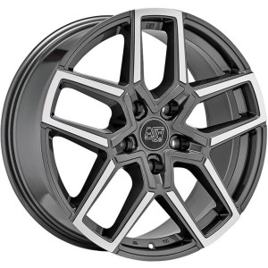 MSW 52 Gloss Gun Metal Full Polished 8,5x20 5x114.3 ET45 CB73,1 60° 1150 kg W19428504D7