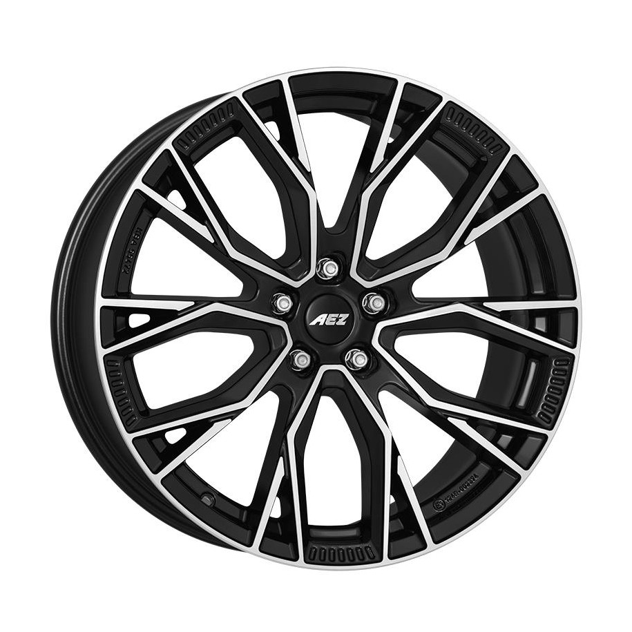AEZ Toronto dark Black/polished 8,5x18 5x112 ET36 CB66.6 60° 840 kg ATR88BP36E