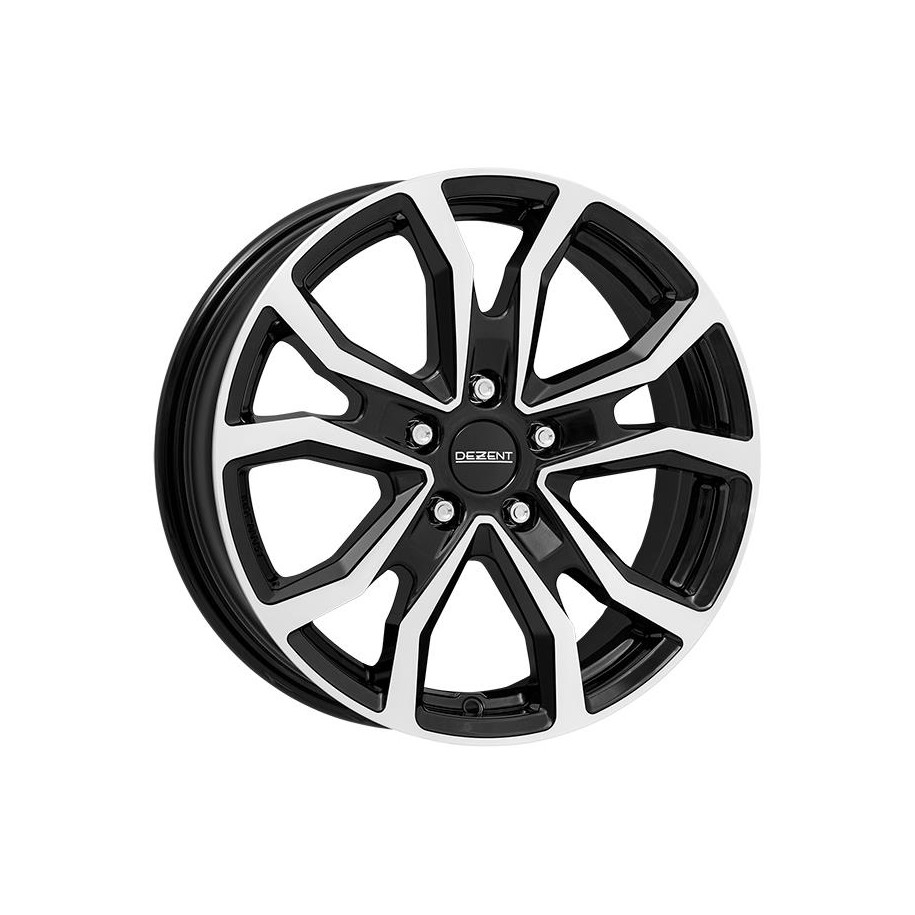 Dezent TV-Trailer dark Black/polished 6,5x17 5x112 ET30,1 CB66,6 60° 1200 kg TTV98BP30