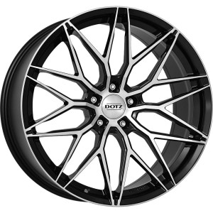 Dotz Suzuka dark Black/polished 8x18 5x120 ET35 CB72.6 60° 670 kg OSUG9BP35