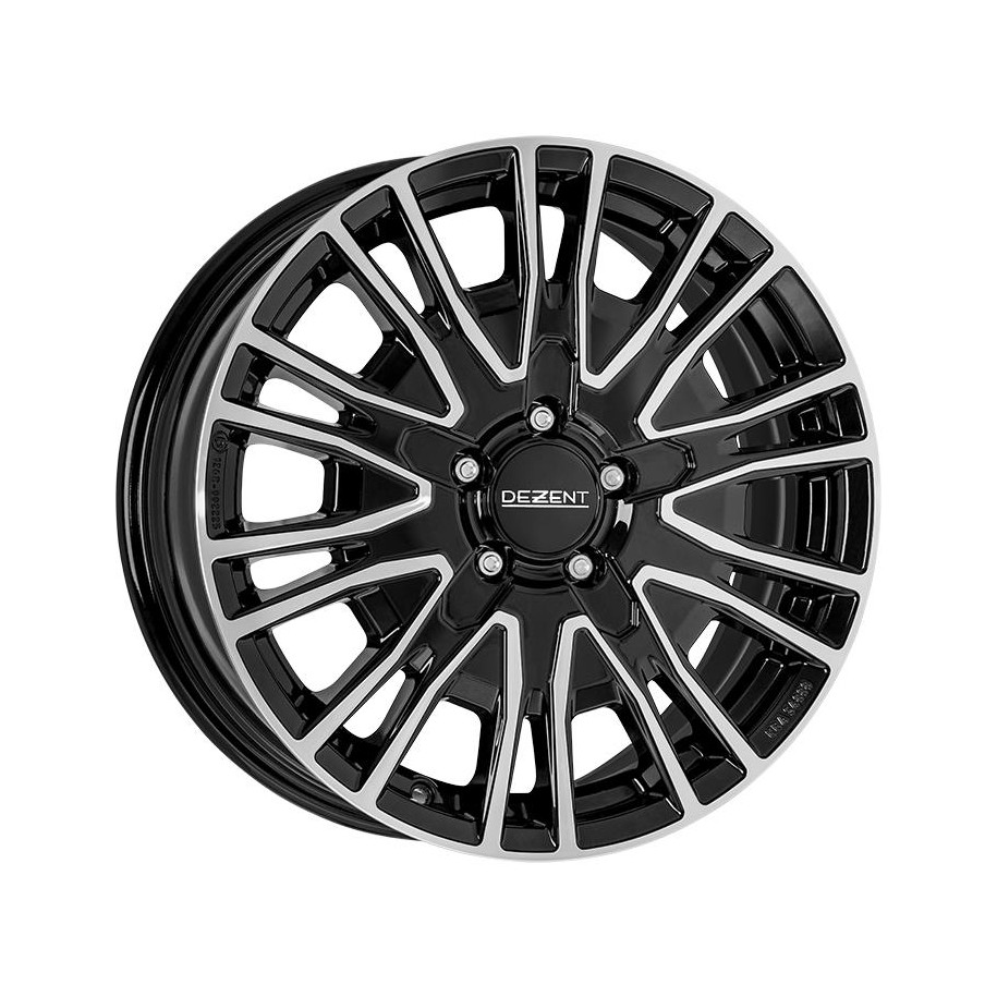 Dezent KE dark Black/polished 7x17 5x120 ET55 CB65,1 R14 1200 kg TKEY9BP55E