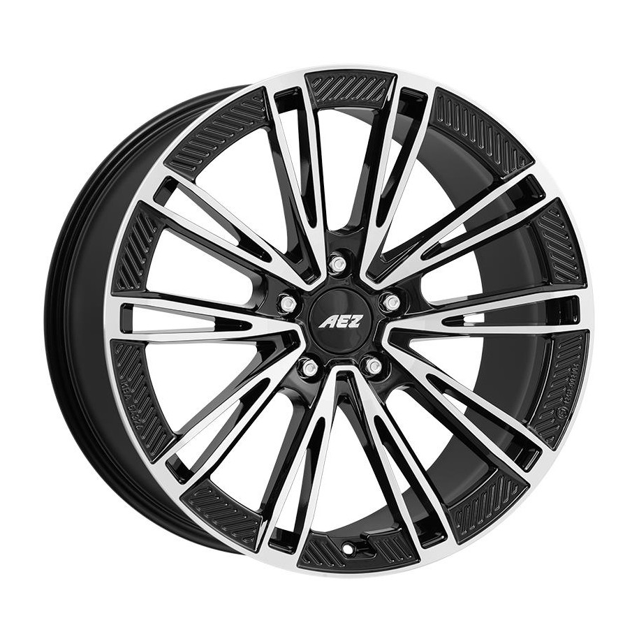 AEZ Alaska dark Black/polished 9x20 5x130 ET54 CB71,6 R14 700 kg AAL0MLBP54E