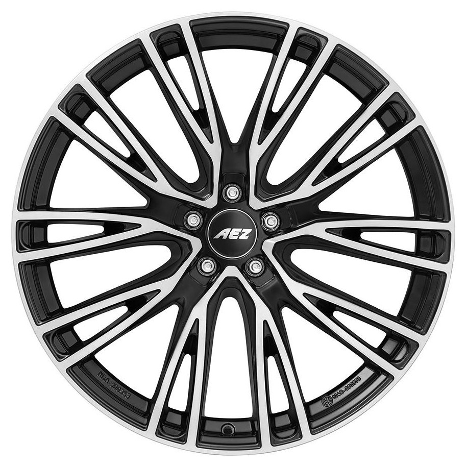 AEZ Seattle dark Black/polished 9x20 5x130 ET57 CB66,6 R14 1085 kg ASE0MLBP57E