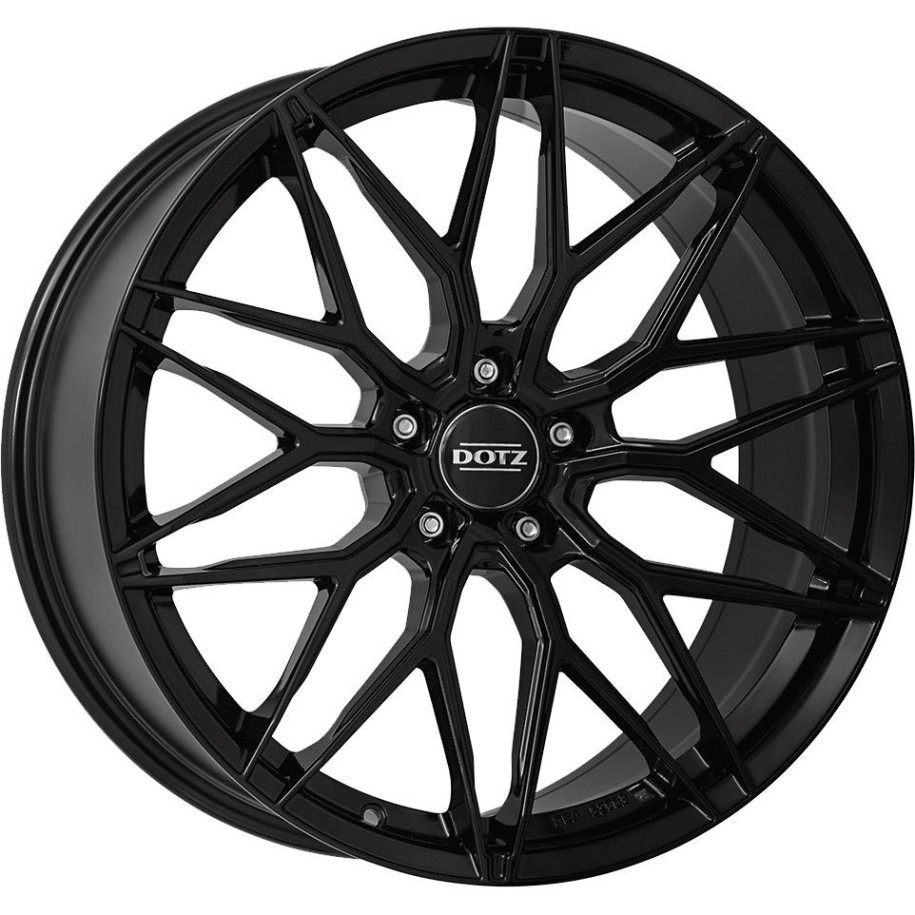 Dotz Suzuka Black 9,5x19 5x112 ET44 CB70,1 60° 740 kg OSU9N8BA44