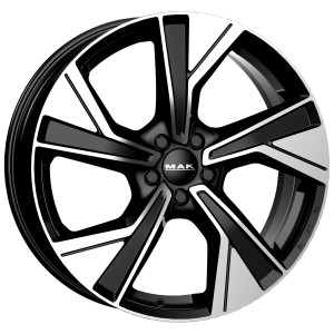 MAK Malmoe Black Mirror 9x19 5x108 ET53 CB63,4 60° 705 kg F9090OEBM53GD5X