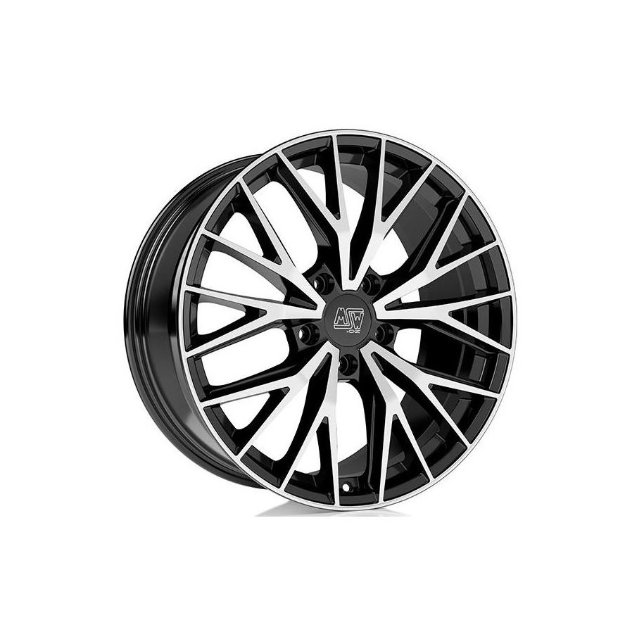 MSW 44 Gloss Black Full Polished 7,5x20 5x130 ET32 CB66,6 R14 800 kg W19486002T56