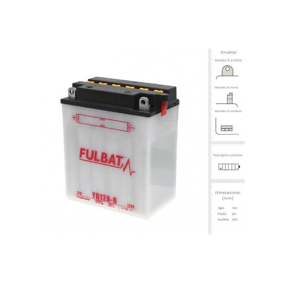 FULBAT 12V padangos