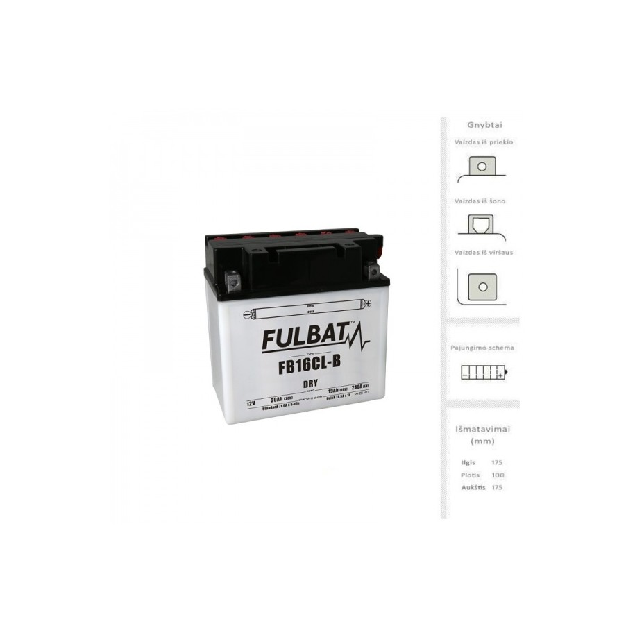 FULBAT 240A padangos