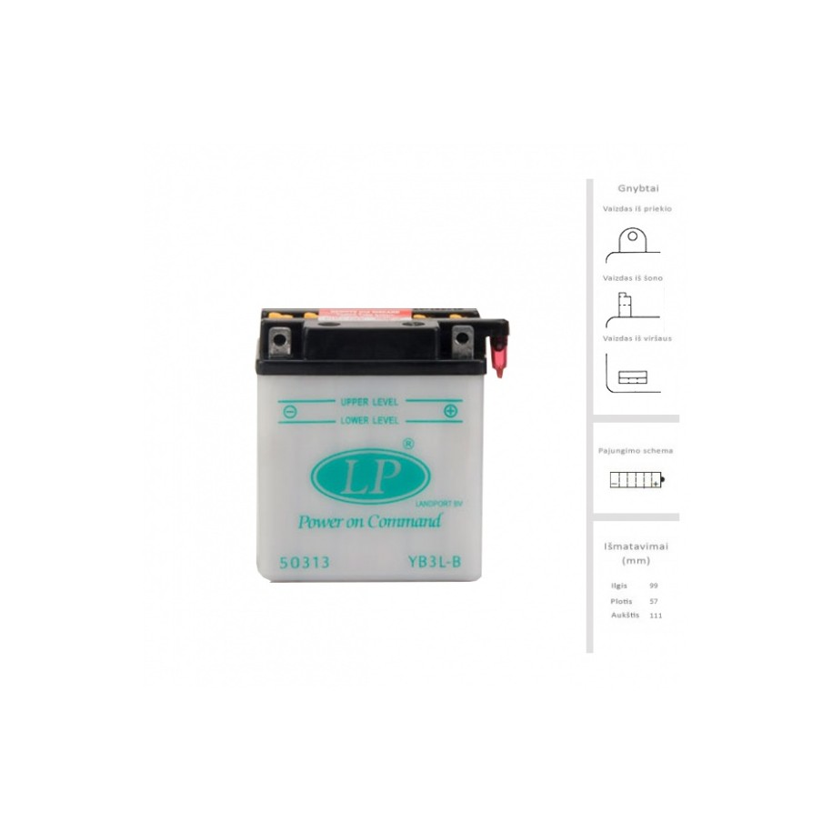 LANDPORT 12V padangos