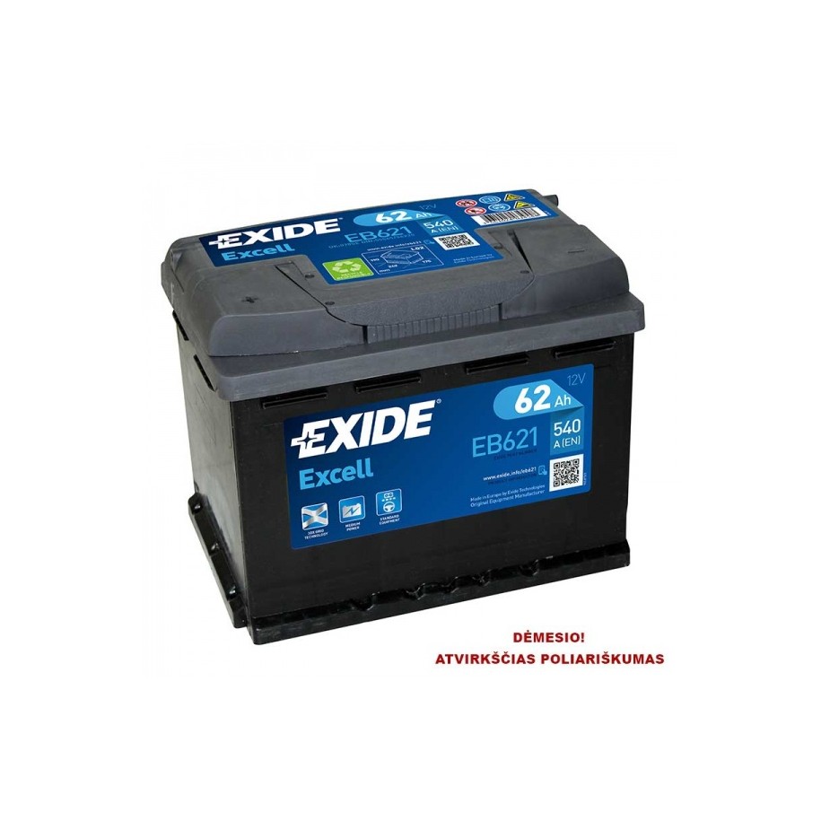 EXIDE 540A padangos