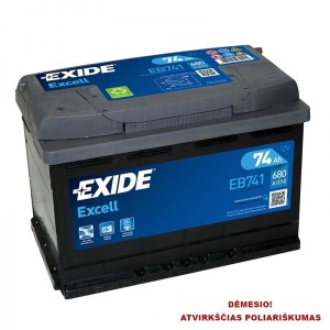 EXIDE 680A padangos