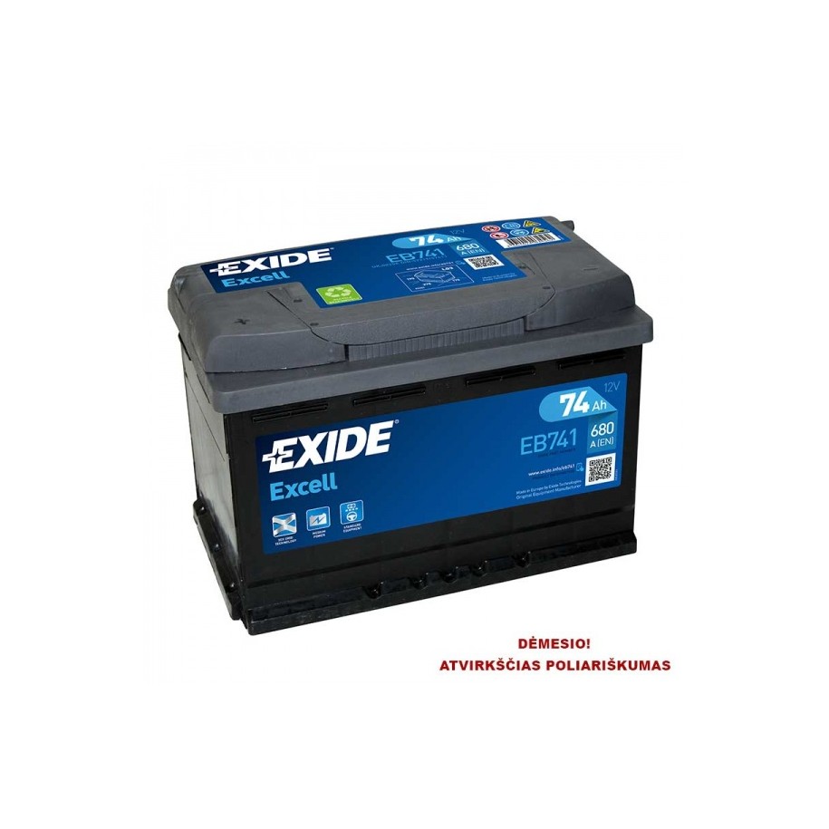 EXIDE 680A padangos
