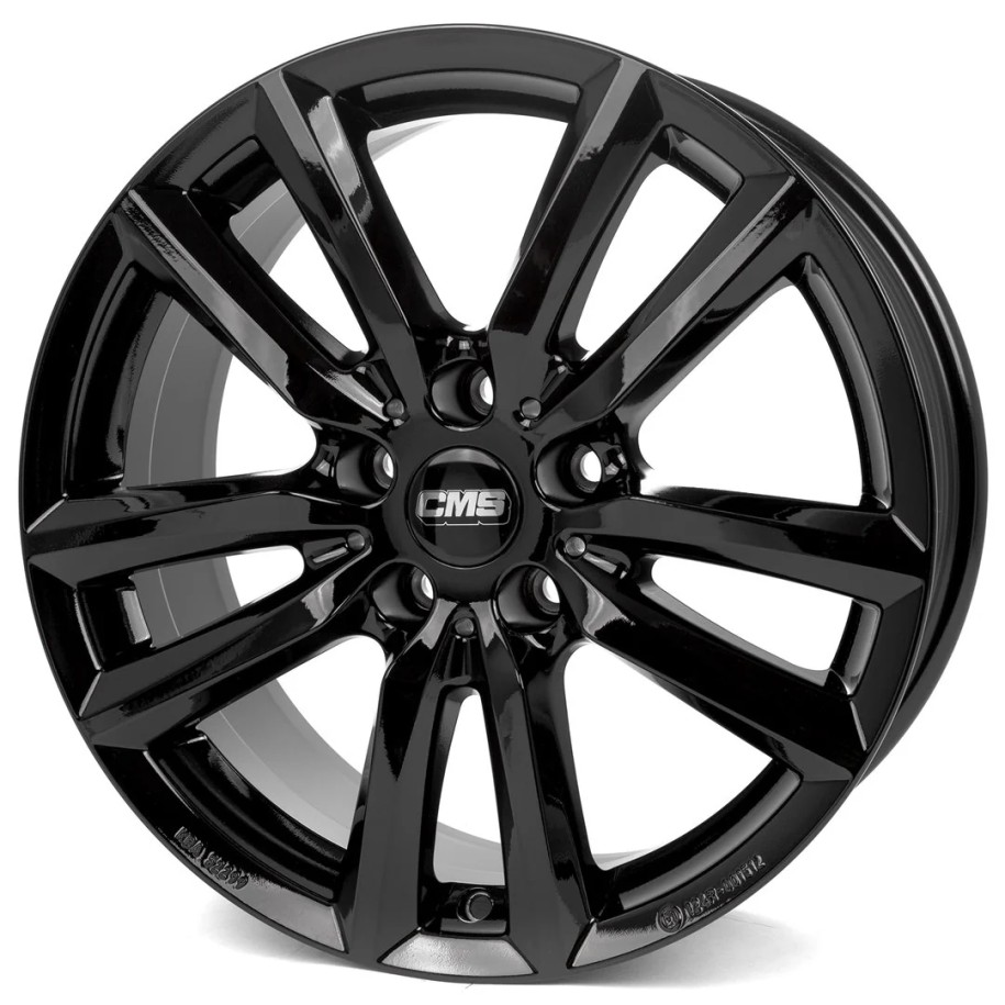 CMS C27 6.5X16 ET44 (66.6) 5x112 Black