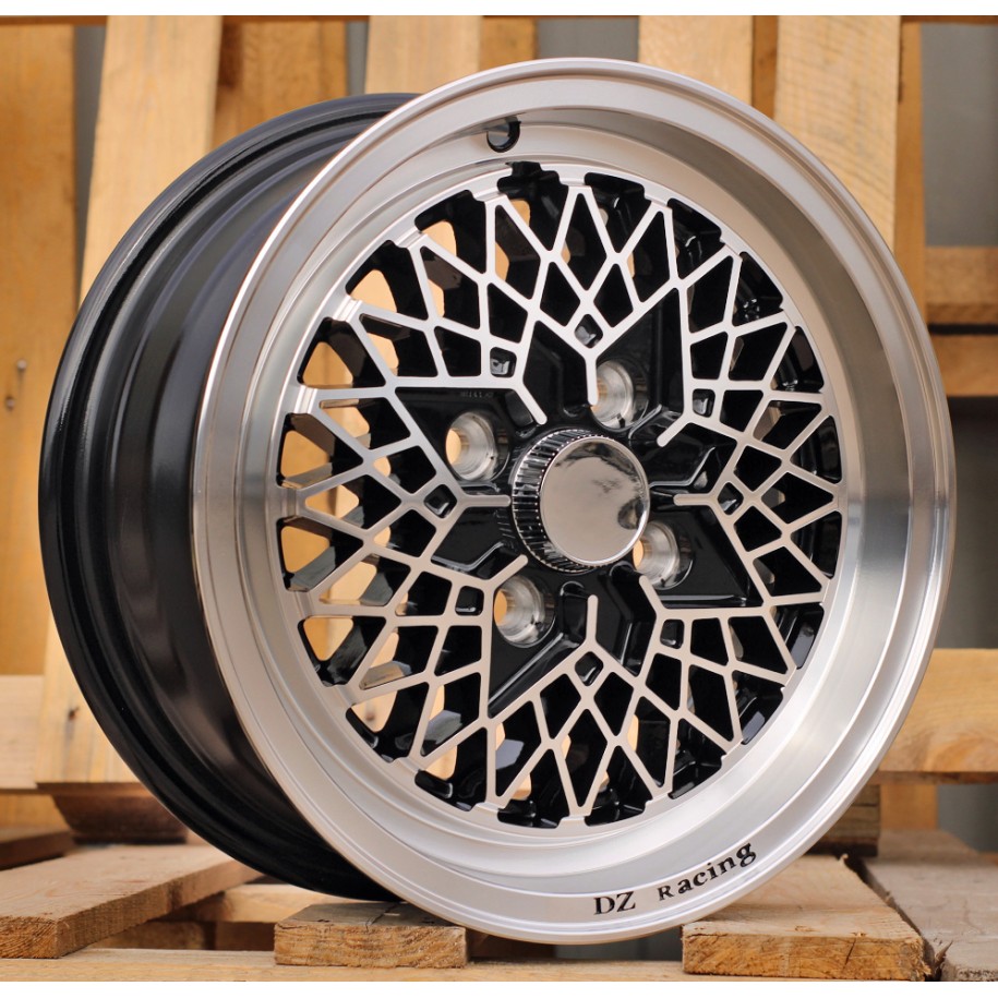 R13x5.5  4X100  ET  30  67.1  L1352  Black Polished (MB)  For RACIN  (R)
