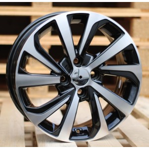 R14x6  4X100  ET  45  54.1  A423  (IN5429)  Black Polished (MB)  For HYUND  (K7)
