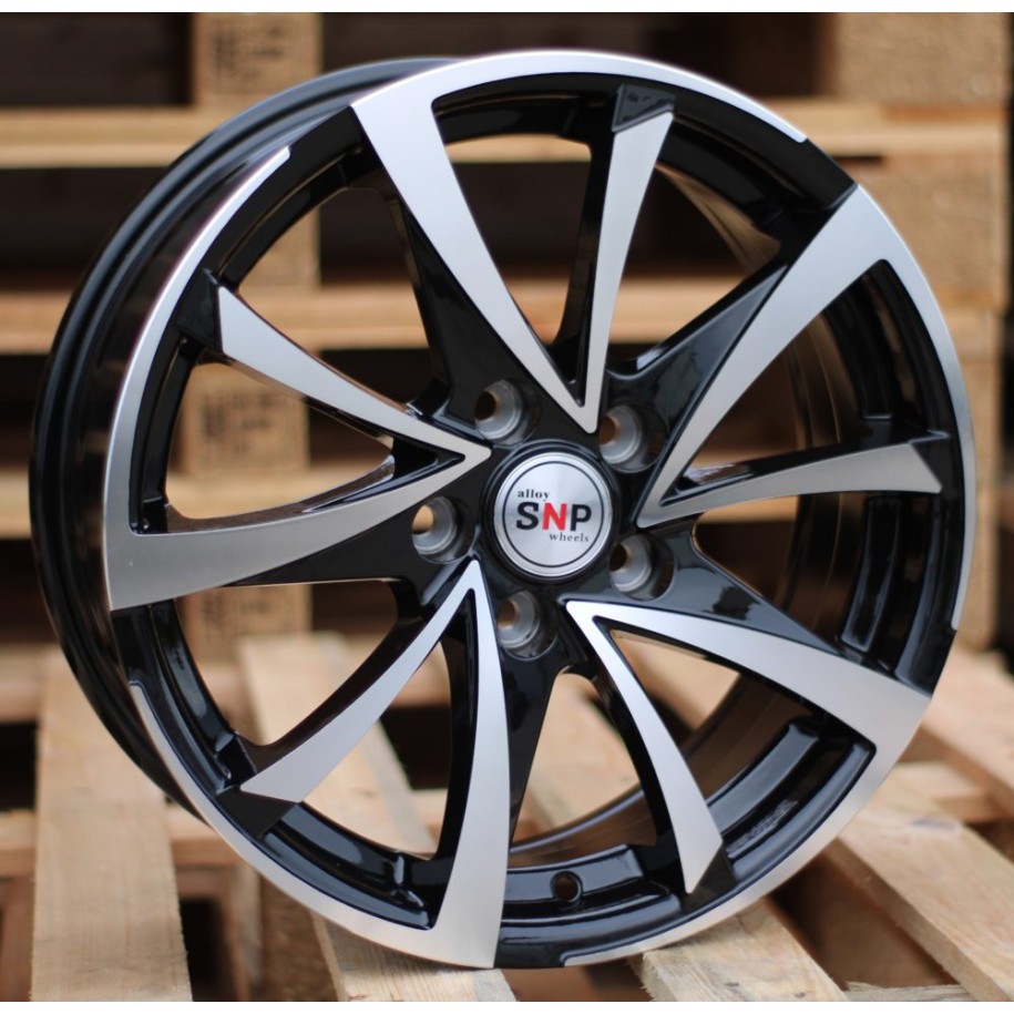 R14x6  4X108  ET  20  65.1  BK575  Black Polished (MB)  For CITRO  (R)