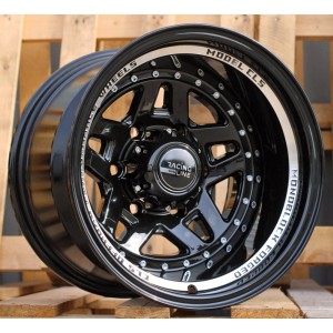 R15x10  5X139.7  ET  M44  110.1  BK936  Black Polished (MB)  For 4X4  (D1)