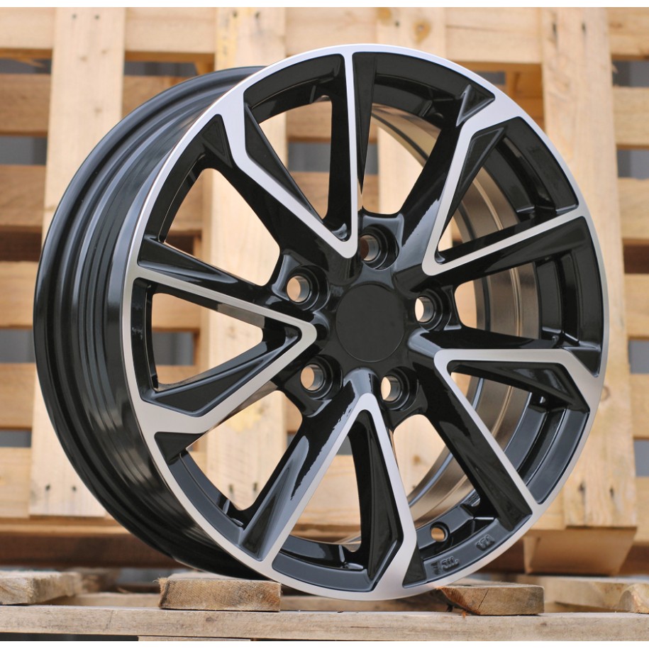 R15x6  5X114.3  ET  40  54.1  I5340  Black Polished (MB)  For TOYOT  (Z5)