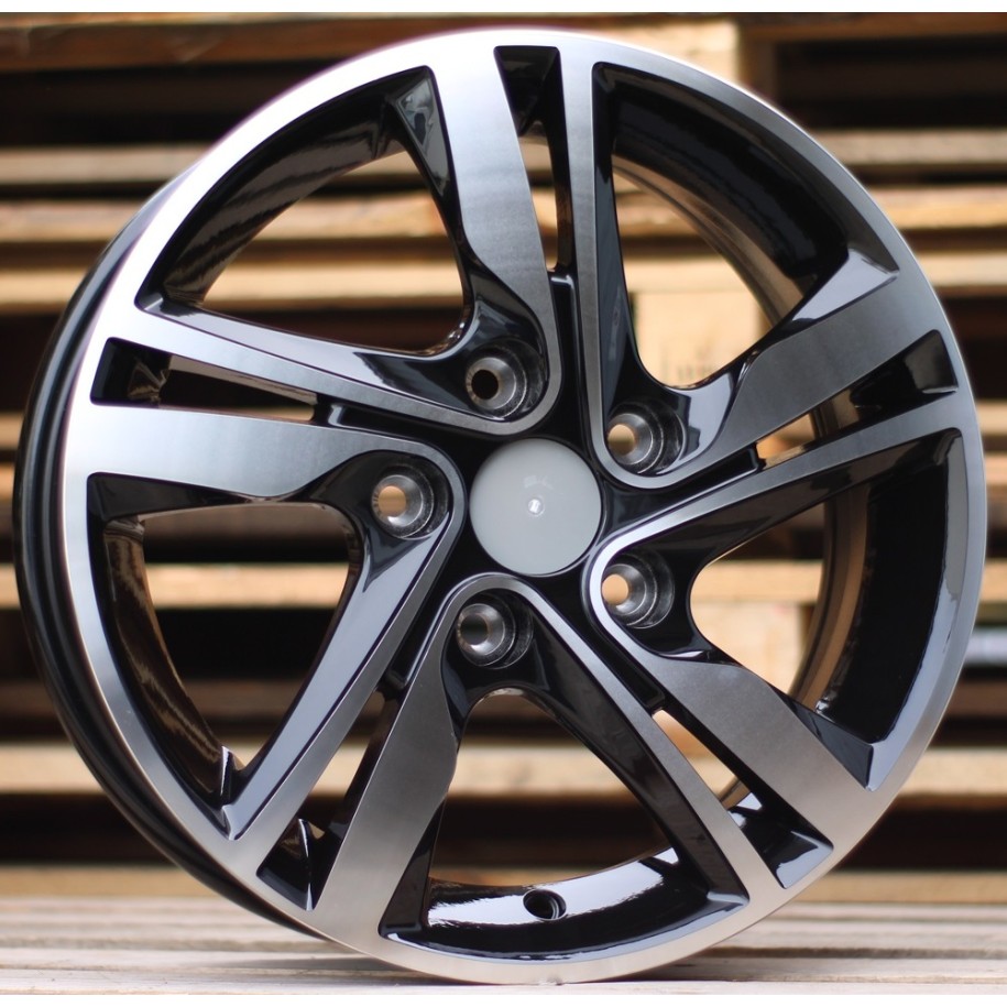 R15x6  5X114.3  ET  48  67.1  XFA07  Black Polished (MB)  For HYUND  (P1)