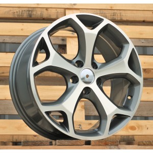 R15x6.5  4X108  ET  47.5  63.4  BK386  Grey Polished (MG)  For FORD  (Z7)