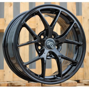R15x6.5  5X100  ET  40  57.1  Y0134  Black (BL)  For RACIN  (R)