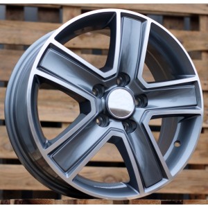 R15x6.5  5X160  ET  58  65.1  BK473  Grey Polished (MG)  For FORD  (D3+L6)  (4x4 (max 1250kg))