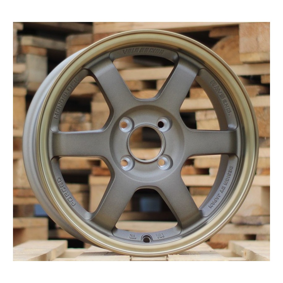 R15x7  4X100  ET  35  73.1  L1615  Bronze (YY)  For RACIN  (K3)