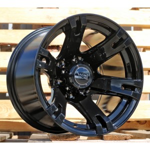 R15x8  5X139.7  ET  1  110.5  BK311  Black (BL)  For 4X4  (R)