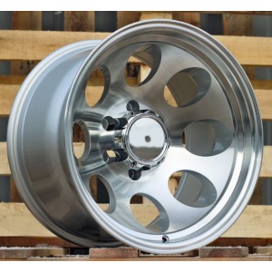 R16x10  6X139.7  ET  M44  110.1  BY997  Machined Silver (MS)  For 4X4  (Z1)