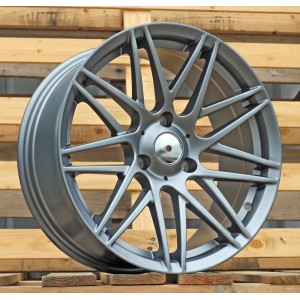 R16x5.5  3X112  ET  30  57.1  HX013  (E269165516S)  Gun Metal Half Matt (GMHM)  For SMART  (Z6)  (Front)