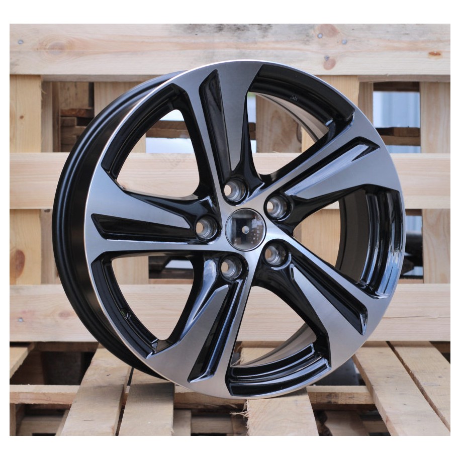 R16x6.5  4X108  ET  25  65.1  F5832  Black Polished (MB)  For CITRO  (R)