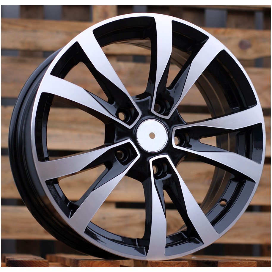 R16x6.5  5X105  ET  39  56.6  BK533  Black Polished (MB)  For OPEL  (D4)