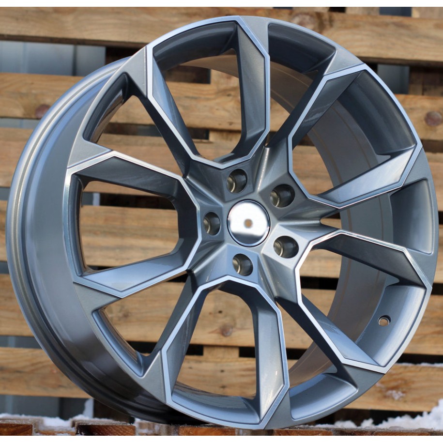 R16x6.5  5X112  ET  46  57.1  SK516  (BK5278)  Grey Polished (MG)  For SKODA  (D5)