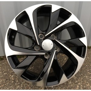R16x6.5  5X114.3  ET  40  60.1  XFE89  Black Polished (MB)  For TOYOT  (R+P2)