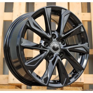 R16x6.5  5X114.3  ET  45  60.1  FE177  (BK5463)  Black (BL)  For TOYOT  (R)