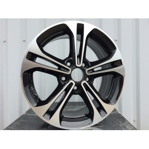 R16x6.5  5X114.3  ET  46  67.1  BK766  Black Polished (MB)  For HYUND  (R)