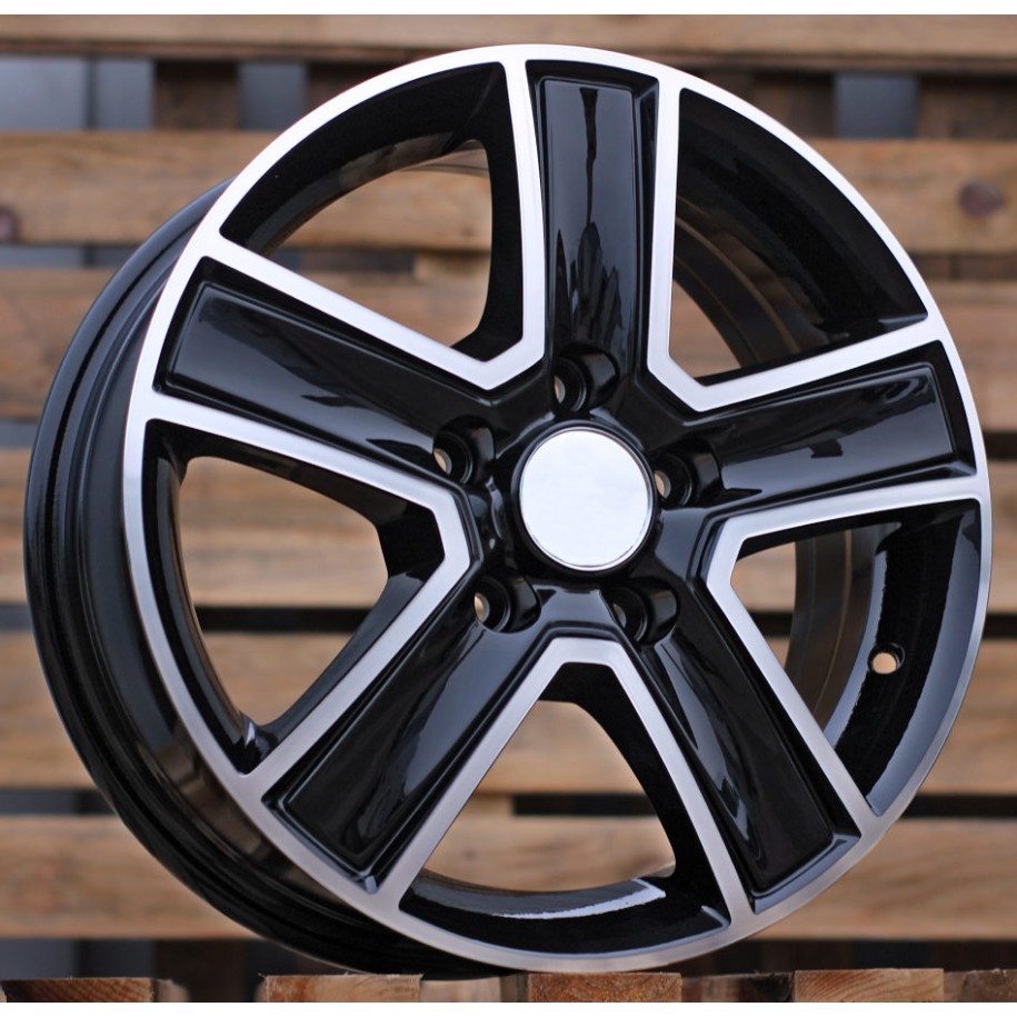 R16x6.5  5X160  ET  58  65.1  BK473  Black Polished (MB)  For FORD  (R+K2)  (4x4 (max 1250kg))