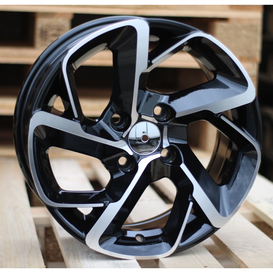 R16x7  4X108  ET  25  65.1  B5714  Black Polished (MB)  For CITRO  (K4)