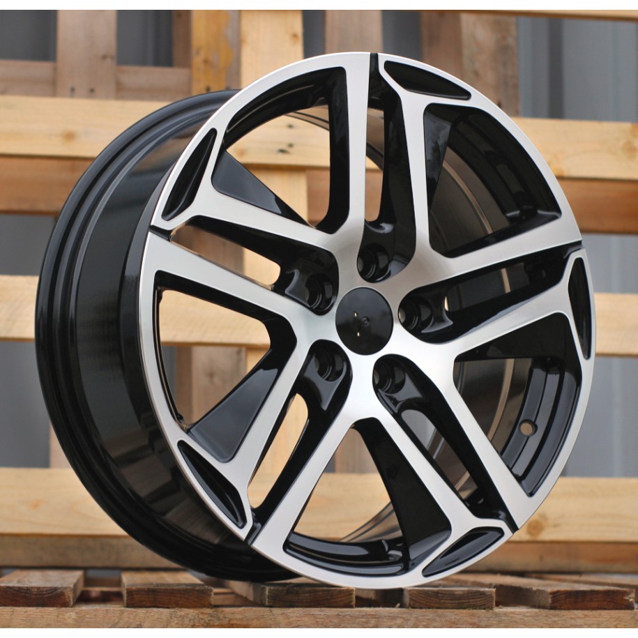 R16x7  4X108  ET  25  65.1  PG534  (BK5516)  Black Polished (MB)  For PEUG  (D5+P)