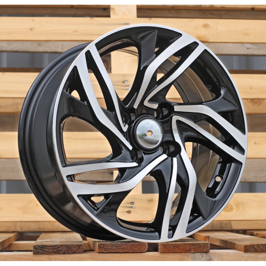 R16x7  4X108  ET  25  65.1  BK607  Black Polished (MB)  For CITRO  (P2+K2)