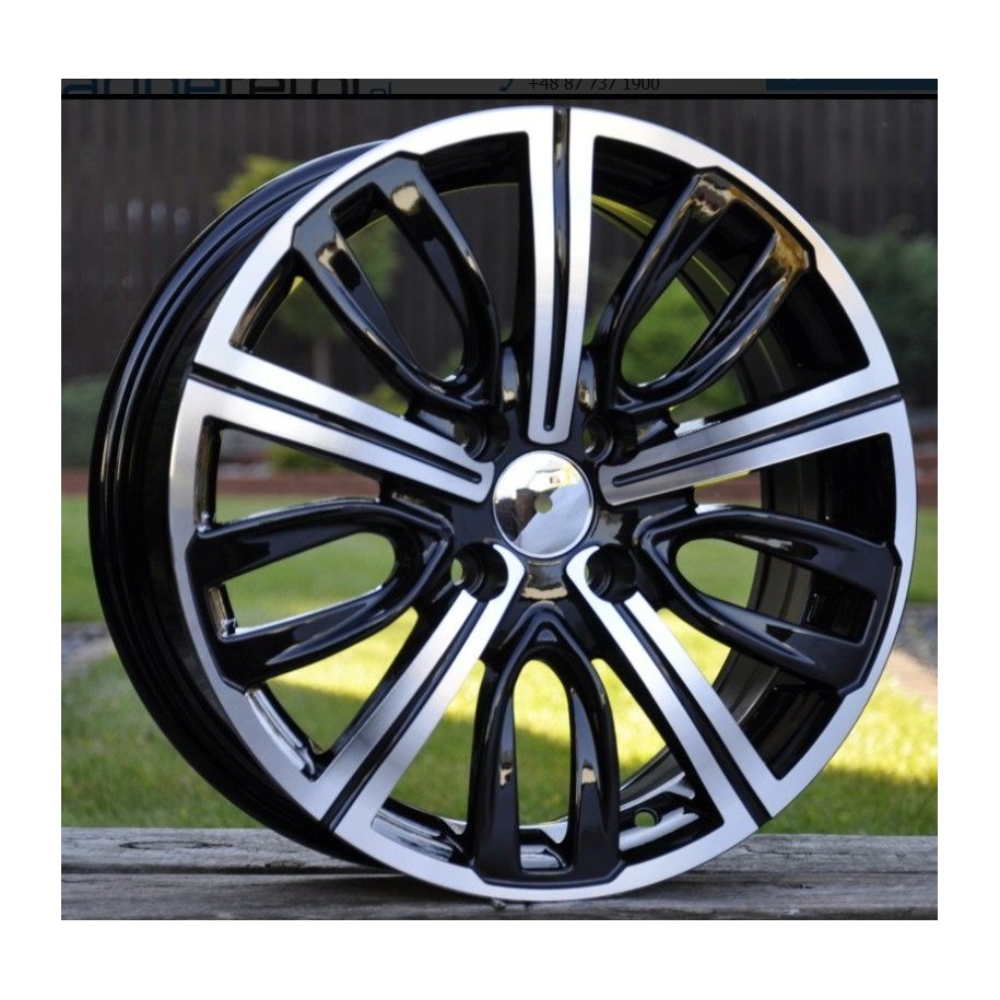 R16x7  4X108  ET  26  65.1  FR531  Black Polished (MB)  For PEUG  (R)