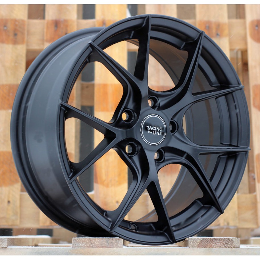 R16x7  5X108  ET  44  63.4  B5713  Black Half Matt (BLHM)  For RACIN  (K4)