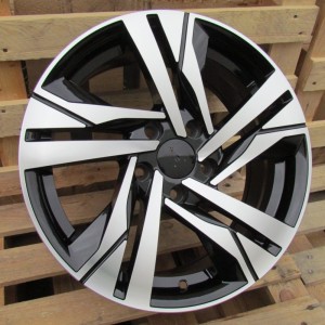 R16x7  5X108  ET  40  65.1  B5543  Black Polished (MB)  For PEUG  (P+Z7)