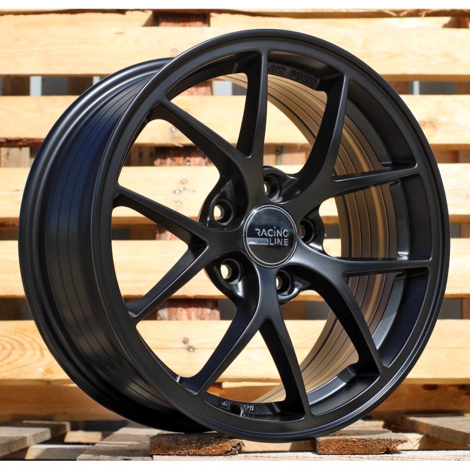 R16x7  5X110  ET  41  65.1  Y0134  Black Half Matt (BLHM)  For RACIN  (R)