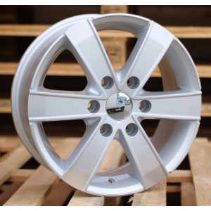 R16x7  6X130  ET  60  84.1  BK474  Silver (SI)  For MER  (R)  (4x4 (max 1250kg))