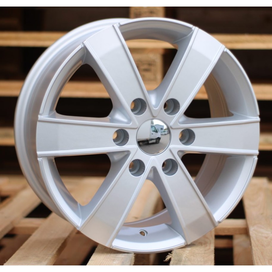 R16x7  6X130  ET  60  84.1  BK474  Silver (SI)  For MER  (R)  (4x4 (max 1250kg))